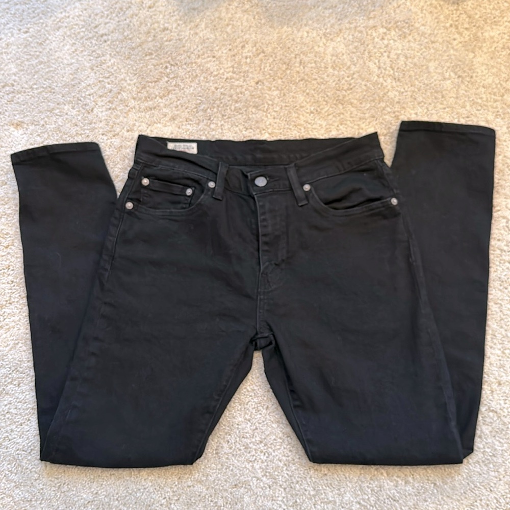 Men’s Levi’s 512 slim taper black jeans